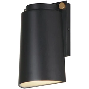 Maxim Lighting 42122BKAB Rivet Outdoor Wall Light Black and Antique Brass - Picture 1 of 5