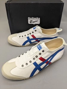 Onitsuka Tiger Mexico 66 Slip-On White/Tricolor 1183A360-121 Size US 4 - Picture 1 of 13
