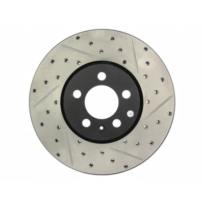 StopTech para Volkswagen Golf 1998-2006 rotor de freno deportivo ranurado y perforado Foto 1 de 4