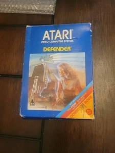 Defender (Atari 2600, 1980) With Open Box No Comic Book - Picture 1 of 1