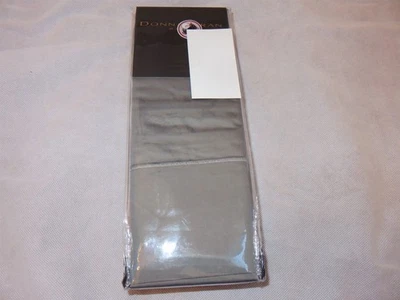 Juego de fundas de almohada estándar Donna Karan Silk Indulgence gris Foto 1 de 3