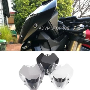 S 1000 R Front Windshield WindScreen Wind Deflector For BMW S1000R 2021-2023 - Foto 1 di 7