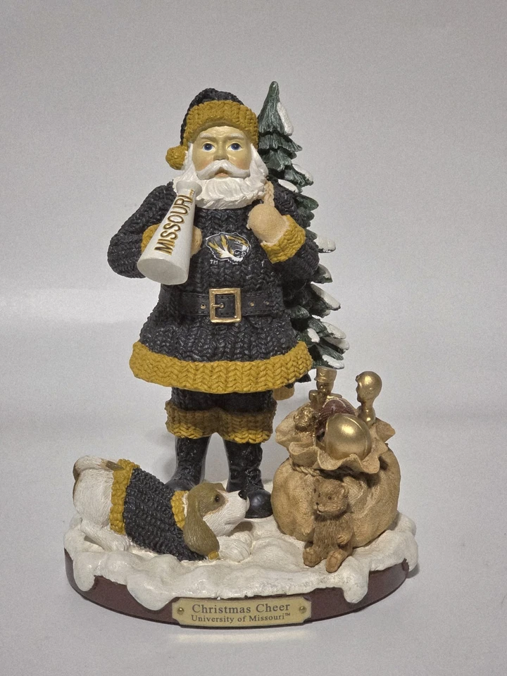 Memory Company Missouri State Tigers Santa Fifth in Series 2002 Christmas Cheer - Image 1 of 4