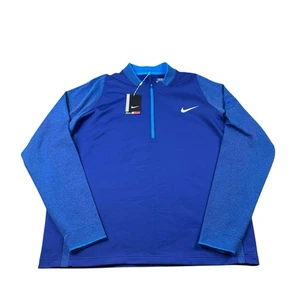 Nike Golf Tour Performance Dolphins Blue Half Zip Pullover Size Men’s XL NWT - Picture 1 of 7