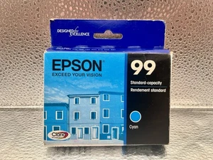 Epson 99 Tintenpatrone Cyan T099220 Standardkapazität Original Original Ablaufdatum 2027 - Bild 1 von 4