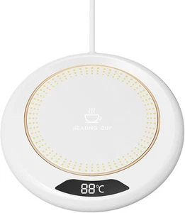 Kaffeetassenwärmer für Schreibtisch, elektrischer Tassenwärmer mit 3 Temperaturstufen - Bild 1 von 8