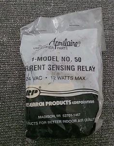 Relé Detector de Corriente Aprilaire 24V 12 VATIOS MAX 1-MODELO Nº 50 - Imagen 1 de 1