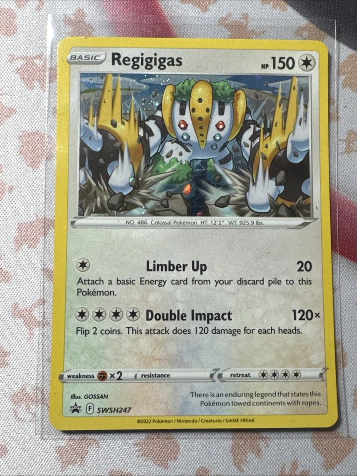 Regigigas - (Cosmos Holo) SWSH247 SWSH: Sword & Shield Promo Cards Holo - Image 1 of 2