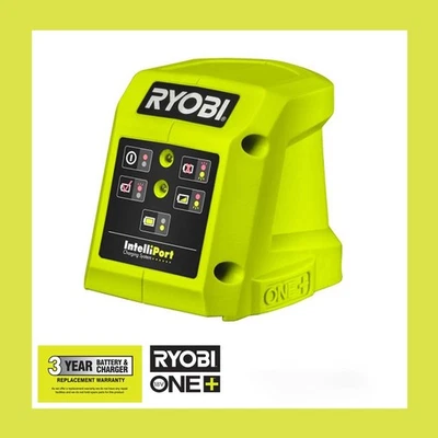 Genuine- Ryobi ONE+ RC18115 18v Li-ion Itelliport Battery Charger -3 YR WARRANTY - image 1 of 2