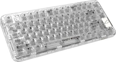 Gamakay Gk75 Frosty Weather Mechanical Keyboard-Wireless and Wired-Coiled Cable  - Image 1 of 4