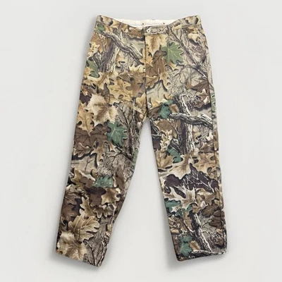 Vintage Men's Rattlers Realtree Advantage Camo Brush Hunting Pants 40W x 31L - Image 1 of 4