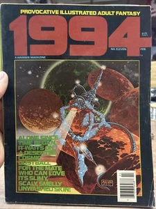 (1980) 1994 Magazine #11 FVF 7.0 Frank Thorne / Fisherman Collection - Picture 1 of 6