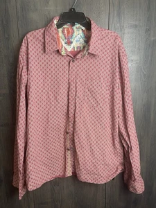 Elvis Presley 1935  Mens XXL multicolored long sleeve button-down  - Picture 1 of 9