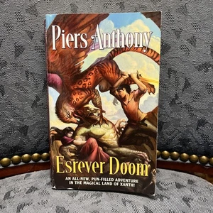 Esrever Doom A Fun-Filled Adventure in the Magical Land of Xanth Piers Anthony - Picture 1 of 6