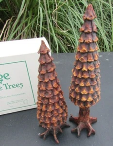 NUEVO Dept 56 Heritage Village "Pine Cone Trees" - Imagen 1 de 5