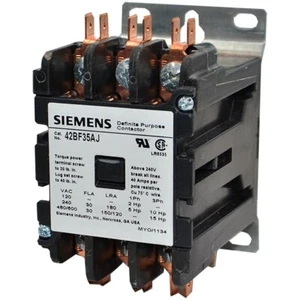 42BF35AJ Siemens 30A 24V Definite Purpose Contactor -SA - Picture 1 of 2