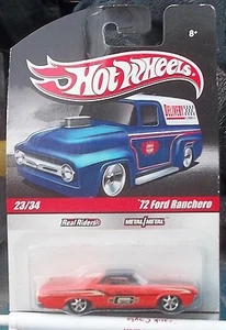 1972 Ford Ranchero Mr Gasket Hot Wheels Real Rides # 23/34 1/64 Scale Diecast - Picture 1 of 1