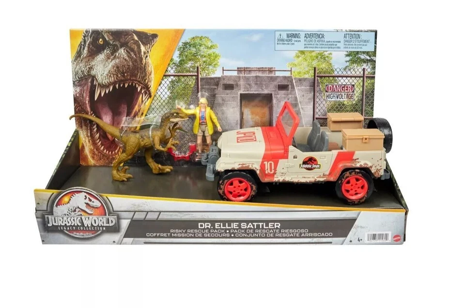 Jurassic World Dr. Ellie Sattler Risky Rescue Pack