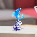 Dolphin Decoration Dolphin Figurine Hallway Sea Creature Sea Ornament Glass