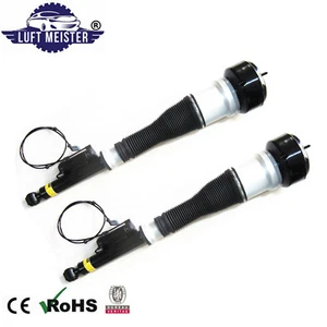 Pair Rear Air Suspension Shock Strut For Mercedes W221 S-Class w/Airmatic 07-12 - Picture 1 of 2