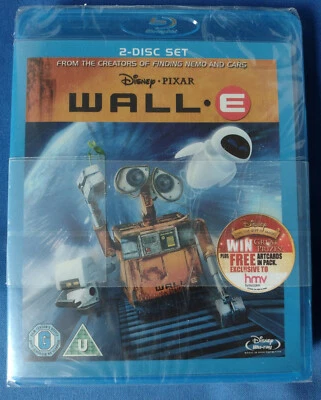 WALL-E (2008) Ltd Ed 2-Disc BLU RAY DISNEY PIXAR * NEW SEALED FREE 1st CLASS P&P - Image 1 of 2