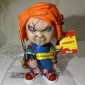 Universal Studios Halloween Horror Nights Animated Chucky Popcorn Bucket NEW! - Picture 1 of 12