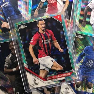 2021-22 Topps Chrome Uefa Ucl Maxence Lacroix Aqua Wave /199 - Picture 1 of 1