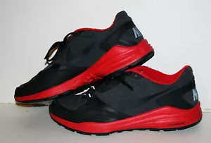 Nike Lunar Edge 12 467972-006 Nero/Rosso Sportivo Scarpe da Corsa Sneakers Uomo 12,5 - Foto 1 di 5