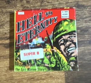 Vintage Hell To Eternity The Epic Marine Story 8mm Super8 Reel Film Boxed - Picture 1 of 5