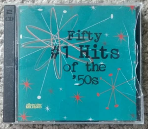 Various Artists - Fifty #1 Hits of the 50's  [2 CDs  2006  Collector's Choice] - Picture 1 of 1
