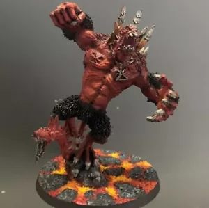 Scyla Anfingrimm Warhammer Age of Sigmar Khorne Skulltaker Prevendita Dipinta - Foto 1 di 3