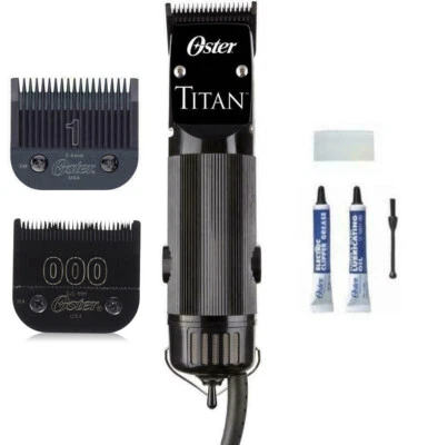Oster 76076-310 Titan 2 скорости машинка для стрижки волос со съемными #000 и #1 лезвия - Изображение 1 из 3