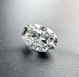 2.00 Ct White Diamond Lab-Grown Oval Cut VVS1 Clarity EGL AAA Loose Gemstone k - Picture 1 of 12
