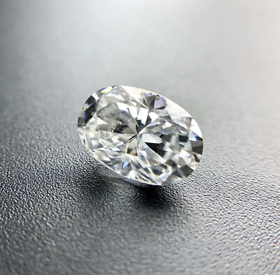 2.1 Ct White Diamond Lab-Grown Oval Cut VVS1 Clarity EGL Loose Gemstone 5NSG - Image 1 of 4