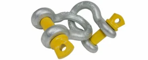 2 X 4WD BOW SHACKLE 4.75T RATED AUS STD TESTED - Picture 1 of 1