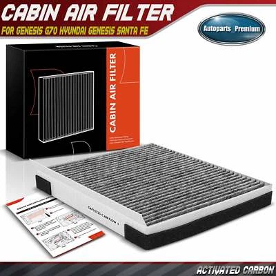 Filtro de aire de cabina de carbón activado para Genesis G70 G80 Hyundai Genesis Kia K900 Foto 1 de 4