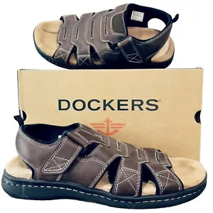 Dockers Shorewood Sandal Mens 90-21369 Briar Fusion Footbed Size 11M MSRP $70.00 - Picture 1 of 13
