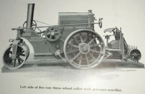 Buffalo Springfield 5 Ton Three Wheel Roller Parts List Catalog Manual Original! - Picture 1 of 4