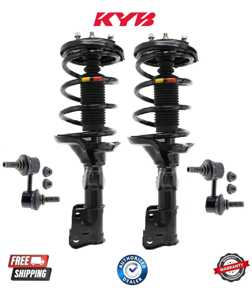 Muelle helicoidal y barra estabilizadora de puntal de suspensión delantera completa para Honda Element 03-11 Foto 1 de 1