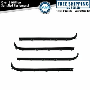 Window Sweep Weatherstrip Seal Kit Set of 4 for 75-91 Ford Econoline E Series - Picture 1 of 1