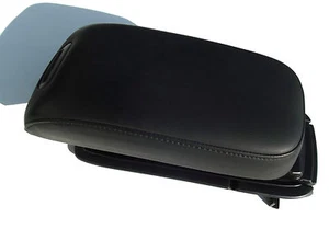 2000-04 Infiniti I30 I35 Pop Up Center Console Cover Black Leather nice used OEM - Picture 1 of 12