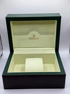 Rolex Caja Original Verde Usado Sin Incrustación - Imagen 1 de 2