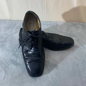 Dressports Man Black Classic Shoes Size 10 - Picture 1 of 8