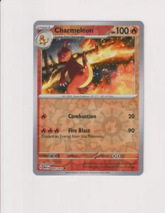 Pokemon Card - Charmeleon 005/165 Reverse Holo - English Pokemon 151 MEW-en - Bild 1 von 2