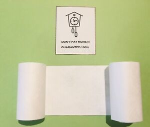 Cuckoo Clock Recovery Paper Bellow Roll 3”X 36”w/ Instruction (100% GUARANTED)
