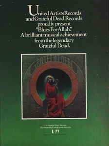 Grateful Dead - Blues For Allah - Magazine Advertising Sheet - November 1988 - Picture 1 of 1