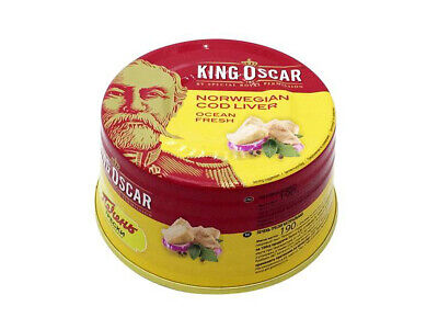 King Oscar Natural Cod Liver 190gr - 10 Pack • 96$