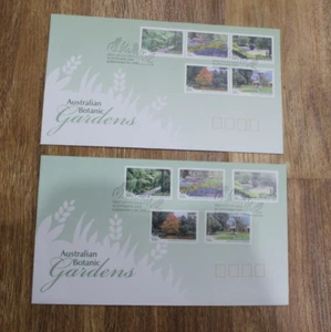 2007 AUSTRALIAN BOTANIC GARDENS FDC SET OF 2 - Picture 1 of 1