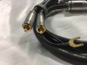 audio-technica AT-TC1000RR/1.2m/3.9' Dual-RCAs Tonearm Cable - Picture 1 of 1