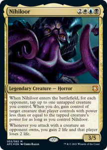 Nihiloor - Foil - Commander: Adventures in the Forgotten Realms #053/062 MTG Mag - Picture 1 of 1